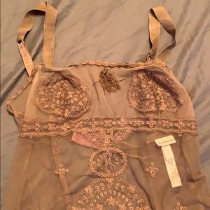 La Perla sheer nightgown/slip